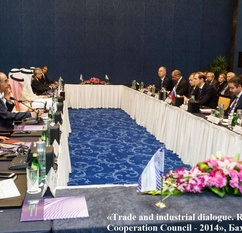 Trade and industrial dialogue. Russia - Gulf Cooperation Council - 2014-71